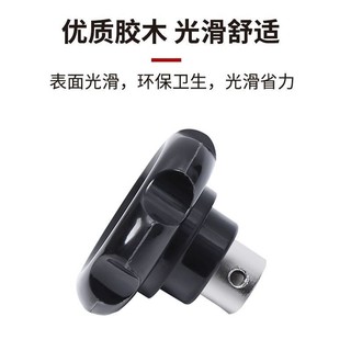 Tay cầm sóng Bakelite Tay cầm sóng điện Bakelite Tay quay nhẹ lỗ sóng Tay cầm sóng có ren lỗ