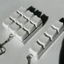 Đồ chơi kẹp chìa khóa SMILE, Móc khóa Fidget 4 / 9Keys Cat, Đồ chơi kẹp cơ khí giảm căng thẳng DIY
