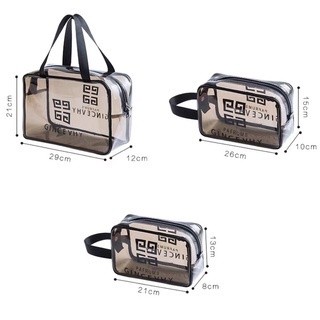 Túi Đựng Mỹ Phẩm Trong Suốt size lớn Chống Nước,Túi Đựng Đồ Trang Điểm Du Lịch Thời Trang Nữ