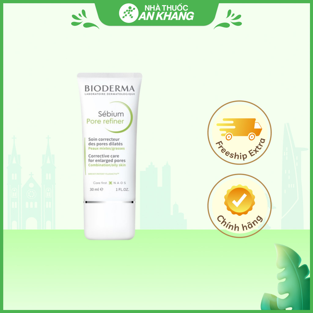 Kem Dưỡng Bioderma Giúp Se Khít Lỗ Chân Lông 30ml