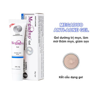 Gel Dưỡng Megaduo Giảm Mụn, Mờ Thâm Dưỡng Trắng 15g