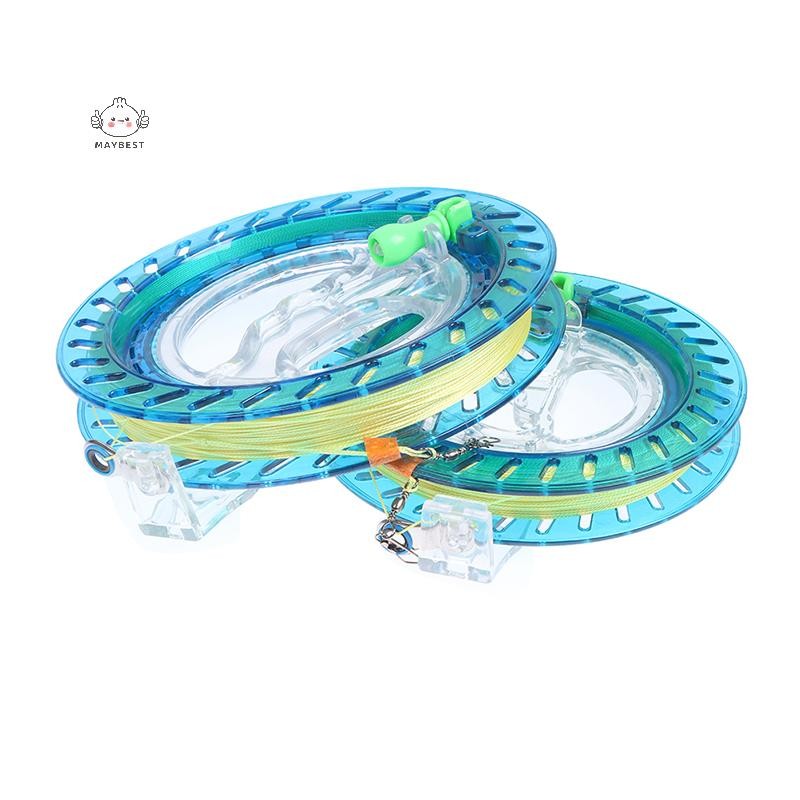 Maybest ABS 18cm Dây diều pha lê có dây 200m có khóa Câu cá {VN}