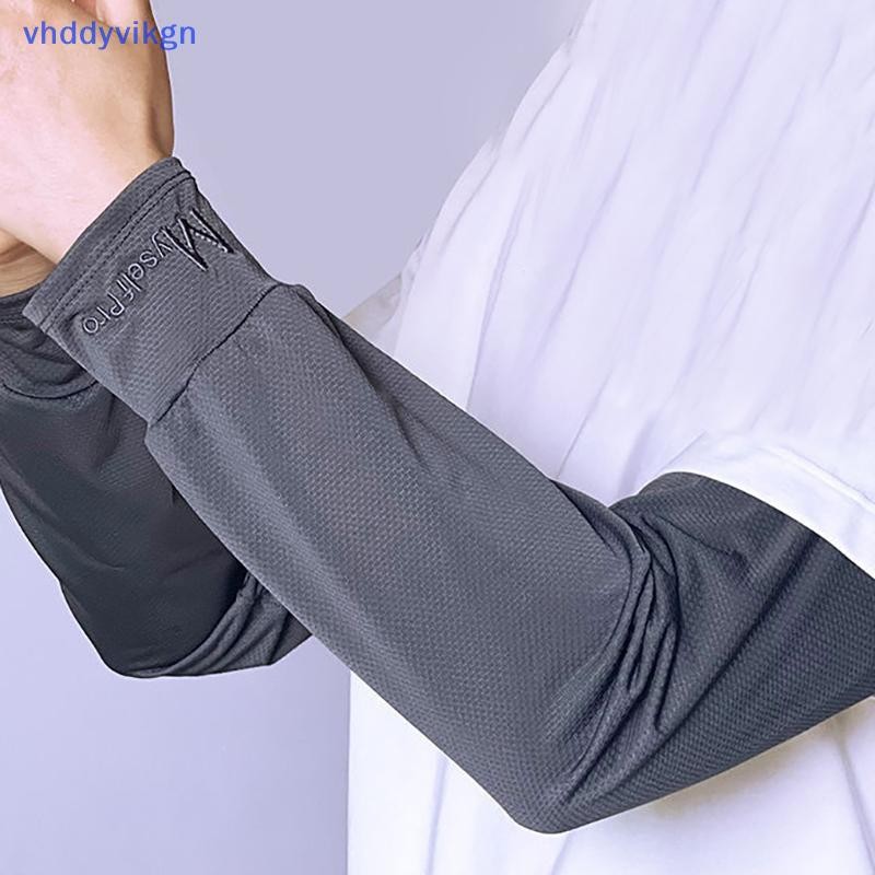 Vhdd Ice Silk Tay Nữ Mùa Hè Chống Nắng Nam Câu Cá Đi Xe Đạp Thoáng Khí Hai Cánh Găng Tay Chống Trơn Trượt Cánh Tay Ấm Tay Lái Xe VN