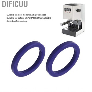 Dificuu Haofy 2PCS Silicone Group Gasket cho E61FAema Nâng cấp Nâng cấp E61 Máy pha cà phê