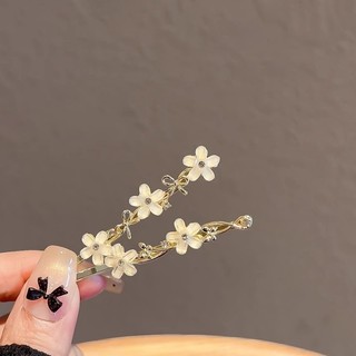 MAUROPOLI Kẹp tóc nữ kính cao cấp, kiểu mới, kẹp bên, cặp tóc hoa nhỏ, phù hợp tóc gãy