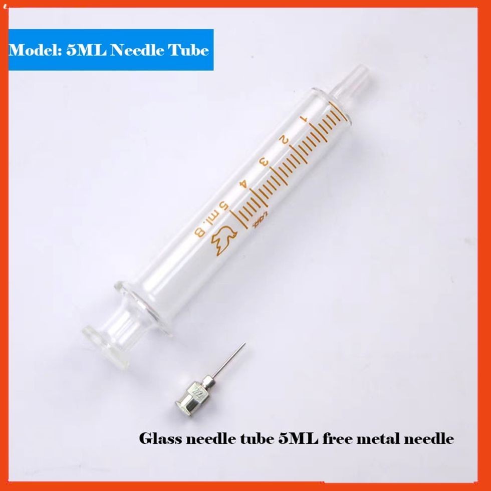 Bộ xi lanh 10ml bơm mỡ hàn, flux, keo lượng nhỏ, kèm đầu xi lanh, chấm chính xác