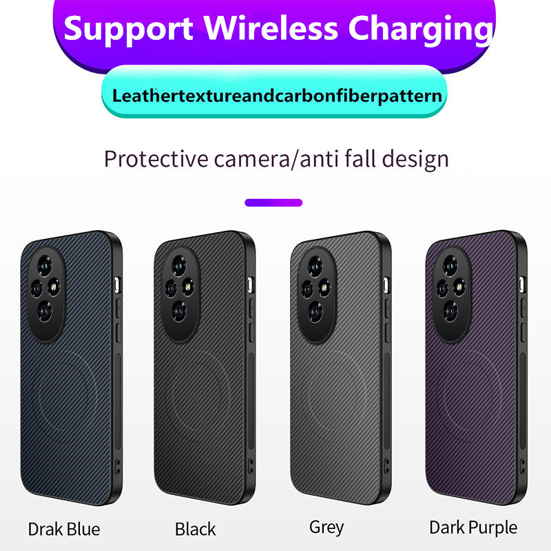 Dành cho Honor 200 / 200 Pro 5G Vỏ mờ sang trọng chống sốc Sạc không dây Vỏ chống sốc