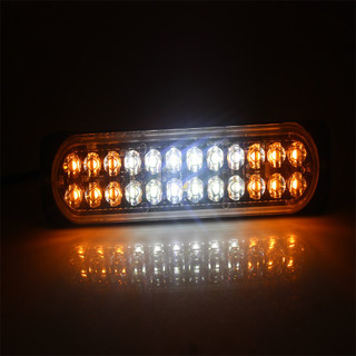 12-24V Siêu Mỏng Nhấp Nháy Đèn 24LED Bên Khẩn Cấp Xe Tải Xe Kéo Ống Nghe Nhấp Nháy Đèn Tín Hiệu Phụ Kiện Xe Hơi