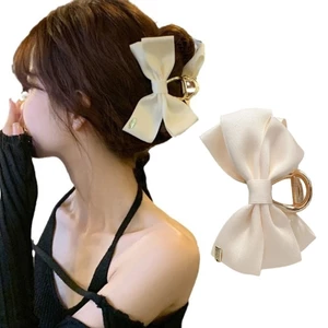 Exhila Nơ Lớn Vuốt Kẹp Công Chúa Kẹp Tóc Nơ Ngọt Ngào Kẹp Tóc Phụ Kiện Tóc Cho Nữ