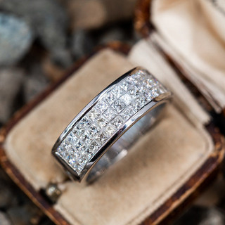 Nhẫn Zircon Bạc S925 Trang Sức Thời Trang Đơn Giản Quà Tặng Nữ