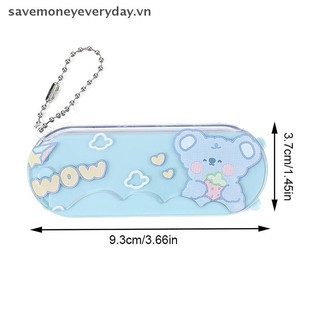[savemoneyeveryday] 1 Bàn Chải Tóc Bé Gái Hoạt Hình Dễ Thương Lược Tóc Gấu Nhỏ Di Động Trẻ Em Bé Gái Bàn Chải Tóc Phụ Kiện Tóc [vn]