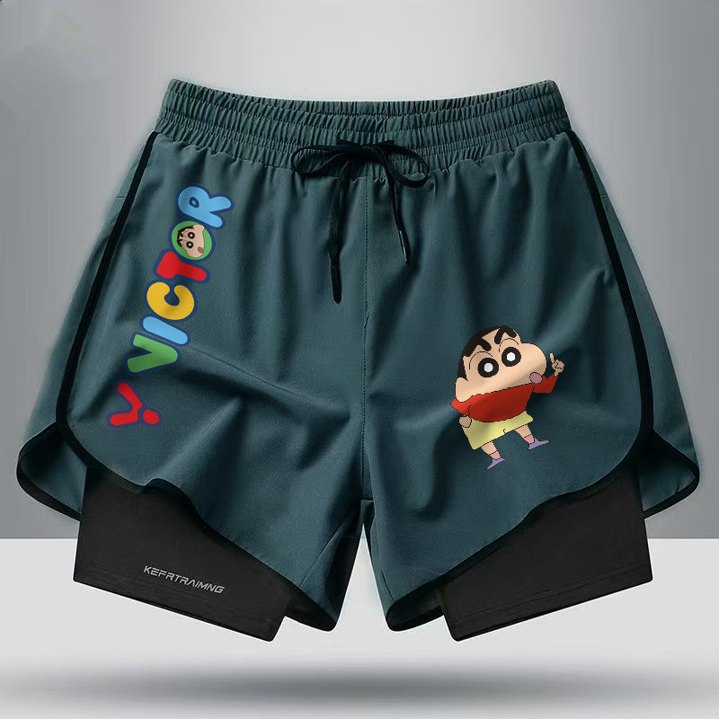 Quần short cầu lông nam nữ, phong cách mới mùa hè, xu hướng tập luyện, quần short chống chói, chạy bộ, tập thể dục, đi xe đạp, thể thao, khô nhanh, quần short bóng rổ đa năng