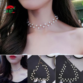 Vòng cổ nữ Vòng cổ ngọc trai Vòng cổ xương đòn dành cho nữ Phụ kiện phong cách Hàn QuốcNữ, Bé gái, Mặc hàng ngày, Du lịch, Quà tặngPearl, Vòng cổ xương đònPhụ kiện
