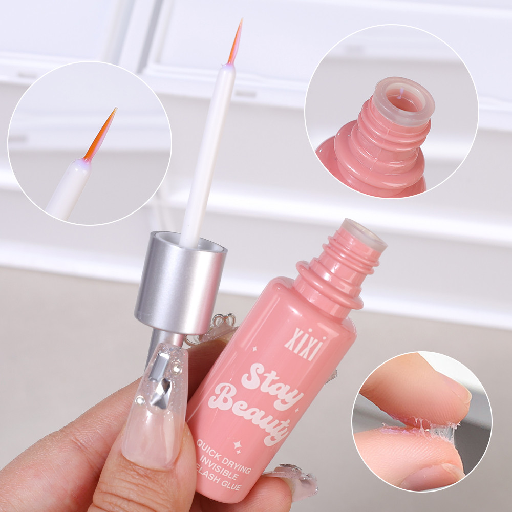 Gentle Không gây kích ứng Nhanh khô Lông mi giả Keo nối dài - Keo lông mi tự nhiên vô hình trong suốt - Mỹ phẩm xoăn Lasher