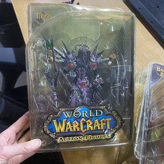 World of Warcraft Sister Benedron Undead Warlock Meryl Felstorm Broll Bearmantle PVC Nhân Vật Hành Động