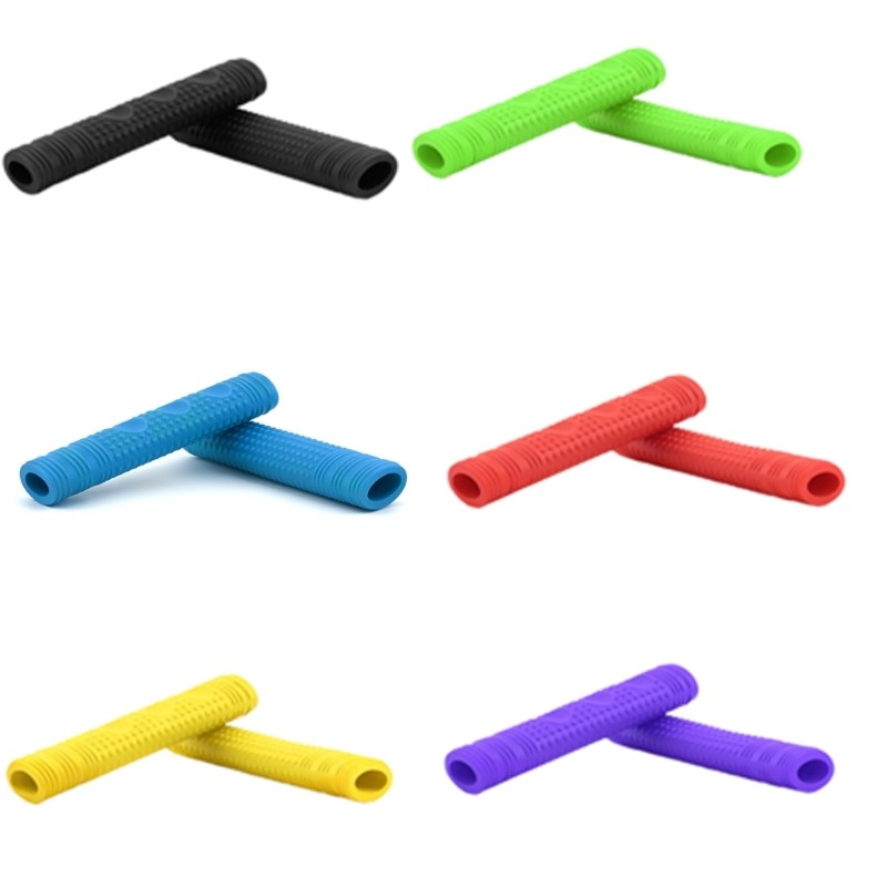 KIKIN 2 Gói Độ Bền Silicone Xe Đạp Phanh Tay Cầm Thoải Mái Xe Đạp Phanh Cho Nhiều Loại Xe Đạp