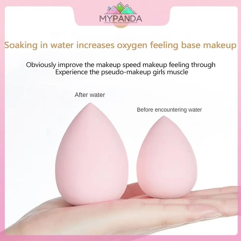 Bộ mút trang điểm MYPANDA 12 miếng đa năng: hình tam giác, mút nhung, mút ngón tay, mút trứng