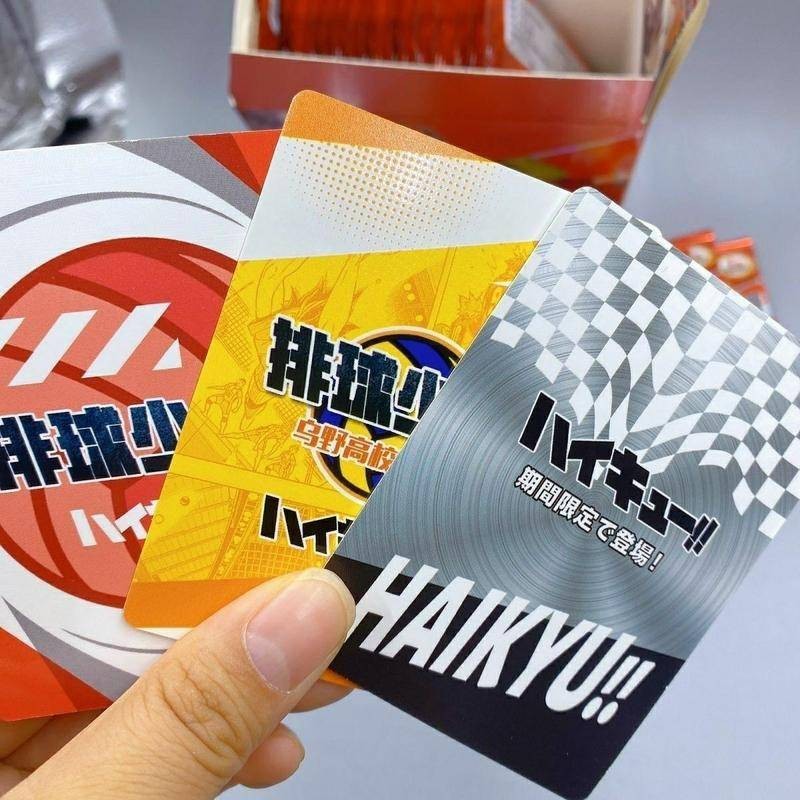 Haikyuu! Hộp mù thẻ giao dịch với Hinata Shoyo, Kageyama Tobio, Thẻ sưu tập in Laser Kenma Kozume