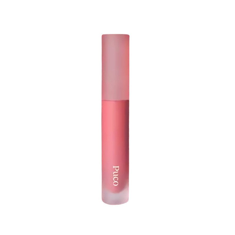 PUCO Puff Knock Mousse Lip Mud Lip Lacquer Matte Finish Velvet White Lipstick Mm13 White Moonlight ZOFE