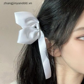 ♥Zb♥ 2 Chiếc Màu Đen Trắng Ruy Băng Kẹp Tóc Vintage Nơ Bên Kẹp Tóc Cô Gái Dễ Thương Barrettes Mũ Đội Đầu Thời Trang Phụ Kiện Tóc Dành Cho Nữ ^ d ^