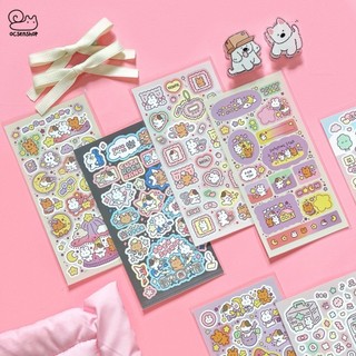 Sticker Động vật cartoon (7.5x15cm)