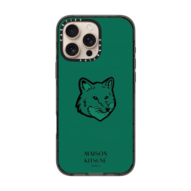 Casetify X Maison Kitsuné Conifer Ốp lưng Acrylic cứng hút từ tính cho Apple IPhone 12 13 14 15 16 Pro Max Plus có hộp