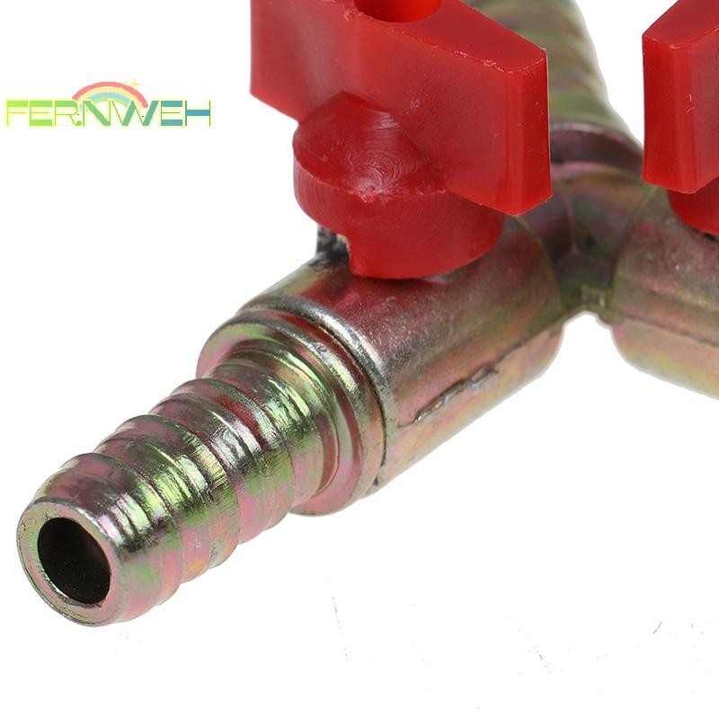 [Fernweh] Van tắt 3 chiều loại Y có kẹp Fitg Vòi nhiên liệu Barb 10MM [MỚI]