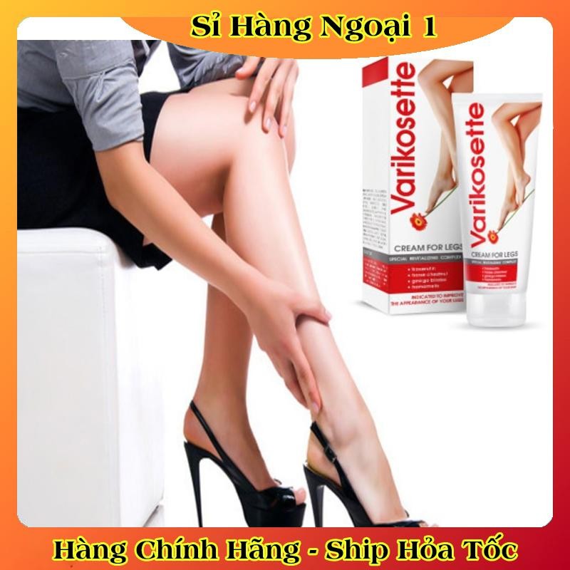 [DATE MỚI] Kem Giãn Tĩnh Mạch VARIKOSETTE Nga Cải Thiện Lưu Thông Máu Giữ Lại Vẻ Đẹp Cho Đôi Chân
