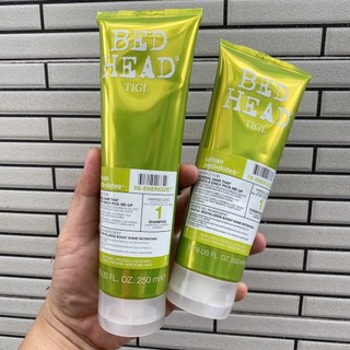 Gội xả tạo cấu trúc và làm dày tóc Tigi Bed Head Gimme Grip Texturizing 400mlx2 [ TN ]
