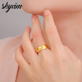 SKYRIM Thép Không Gỉ Nhẫn Vintage Thời Trang Trang Sức Quà Tặng