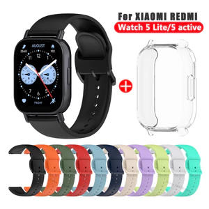 Dây Đeo Silicon TPU Dành Cho Redmi Watch 5 Hoạt Động Đồng Hồ Thông Minh Thể Thao Dây Đeo Tay Cho Xiaomi Redmi Watch 5 Lite Vòng Tay Phụ Kiện