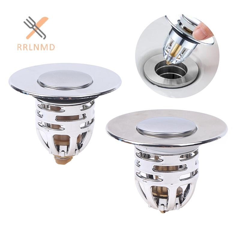RRLNMD Sáng Tạo Bồn Tắm Cắm Flip Cover Chậu Rửa Bounce Up Loại Báo Chí Thoát Nước Lọc Phụ Kiện Nhà Bếp Chặn Phòng Tắm MỚI