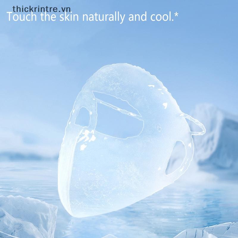 Thi 2 Chiếc Polyester Hình Chữ V UPF50 + Mặt nạ Chống Tia UV Thoáng Khí Không Dấu Vết Nhẹ Mặt Mỏng Chống Nắng VN