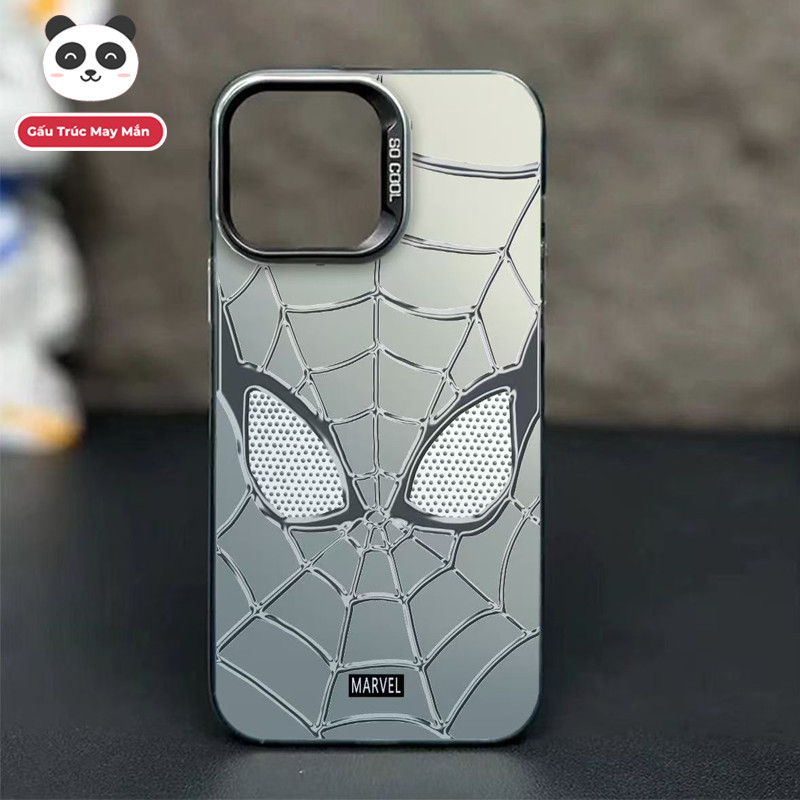 Ốp Lưng iPhone Họa Tiết Người Nhện  | Tương Thích iPhone 16/15/14/13/12/11 Pro Max/XR/XS Max