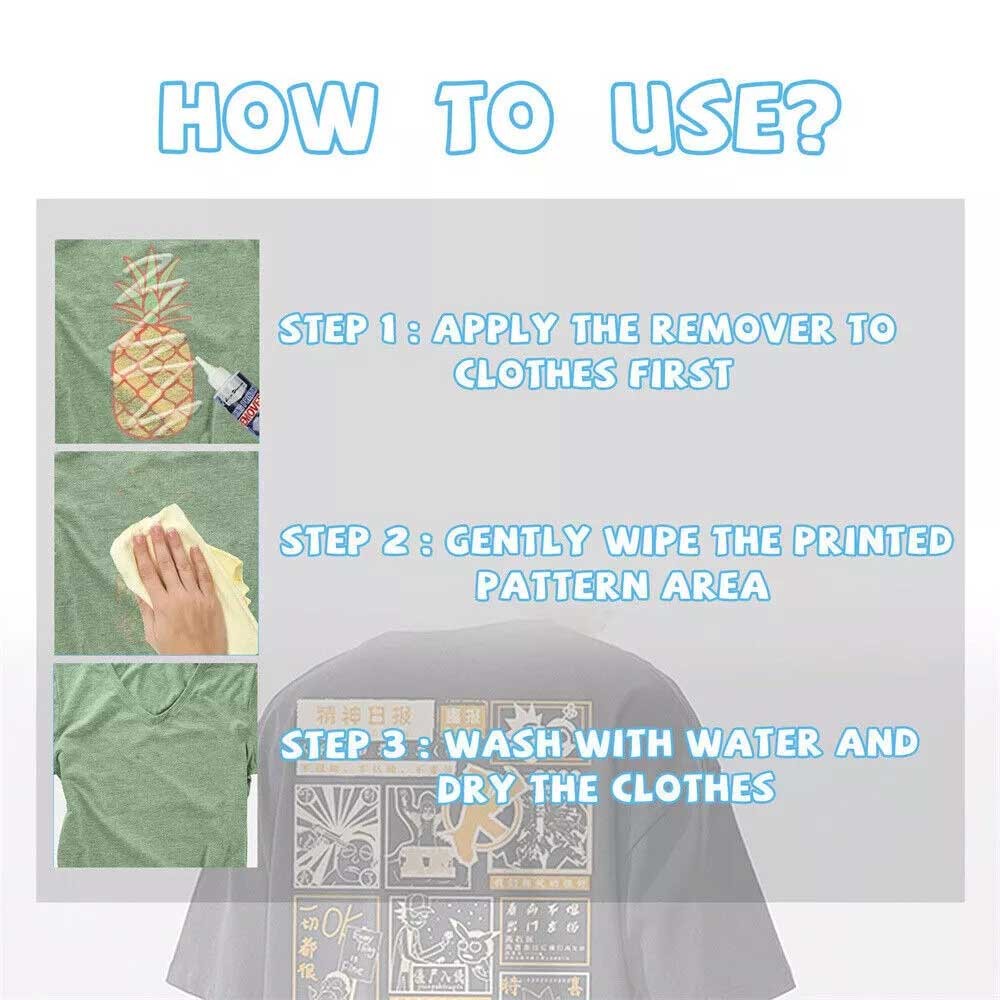 100ML Heat Transfer Vinyl Letter Remover Vinyl Liftoff Adhesive Residual Remover