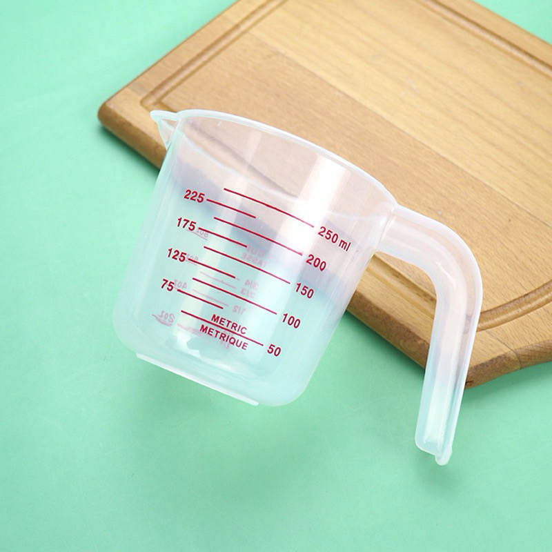 Ca pha chế đo ml bộ 3 250ml, 500ml, 1000ml có vạch, Bộ 3 ca đong pha chế Việt Nhật