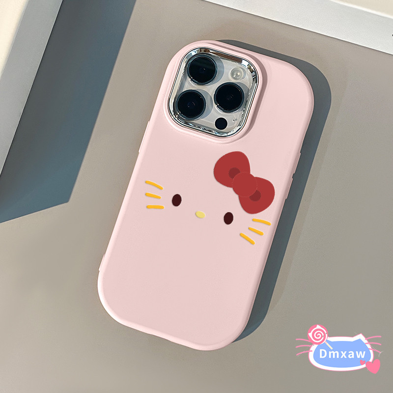 Ốp Điện Thoại Mèo Kitty Màu Kẹo Cho OPPO Reno 8T A1 A2 Pro A78 A58 A97 A12E A3S F11 A9 A5 A31 A53 A33 A32 A53S A56 A55 A57 A77 Vỏ Mèo Kitty Vỏ Mềm Chống Sốc Đơn Giản