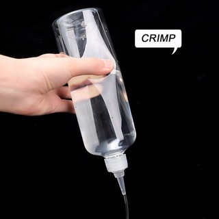 Chai nhỏ giọt bóp nhựa 500 / 1000ml - Chai miệng sắc nét trong suốt - Hộp đựng rỗng đa năng