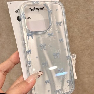 Ốp điện thoại toàn màn hình màu xanh sang trọng cho iPhone16 15 14 13 Pro Max Bảo vệ Camera chống sốc Vỏ cứng chống rơi