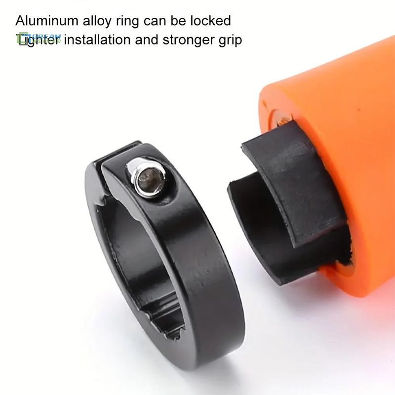 [Dream] 1 Cặp Tay Lái Xe Đạp Leo Núi Tay Cầm Chống Trượt Có Thể Khóa Tay Cầm Cao Su Mềm Xe Đạp Tay Cầm Xe Đạp Phụ Kiện Xe Đạp mới