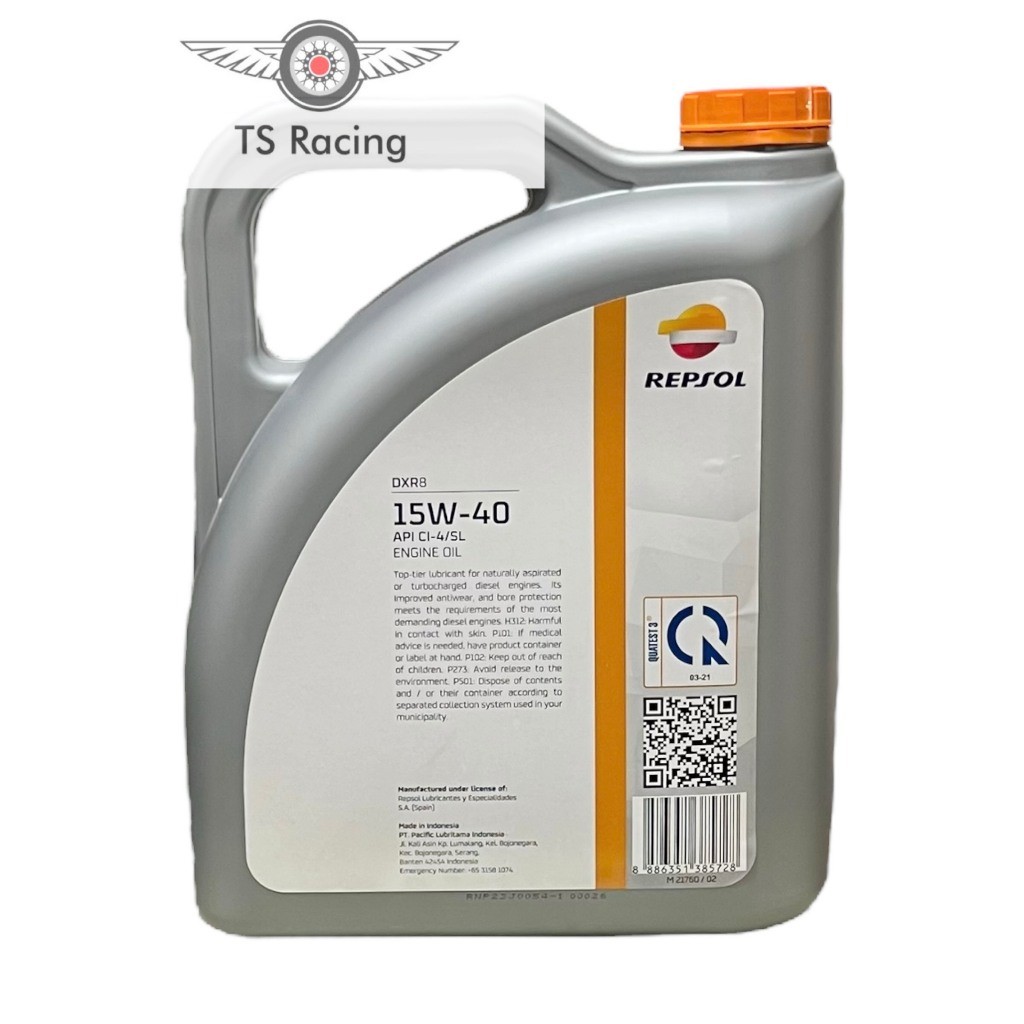 Nhớt repsol DXR 8 15W40 5L - xe máy dầu xe bán tải