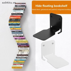 Xoitu Vô Hình Nổi Kệ Sách Treo Tường Trong Nhà Kệ Sách Kim Loại Nổi Sách Tổ Chức Kệ Sách Trang Trí Nhà Phụ Kiện VN