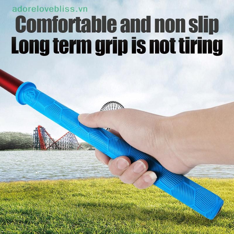 Thêm 28cm Kéo Dài Cần Câu Cá Một Tay Kéo Chống Mài Mòn Chống Trơn Trượt Mềm Cầm Keo Bọc Với Tay Keo Hút Mồ Hôi Tay BSS