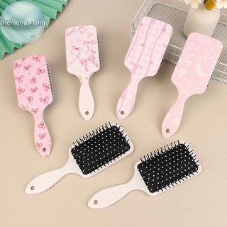 Chenlongshang In Hình Anh Đào Massage Da Đầu Đệm Không Khí Cô Gái Đặc Biệt Mịn Tóc Lông Tơ Tạo Kiểu Tóc Túi Khí Lược EN