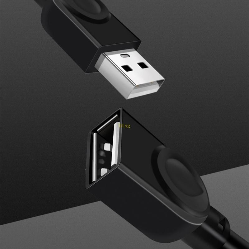 Btsg Cáp Nối Dài USB3 0 Cáp Nối Dài USB Nam Sang Nữ Cáp Nối Dài Cho USB Flash Drive Đầu Đọc Thẻ Chuột