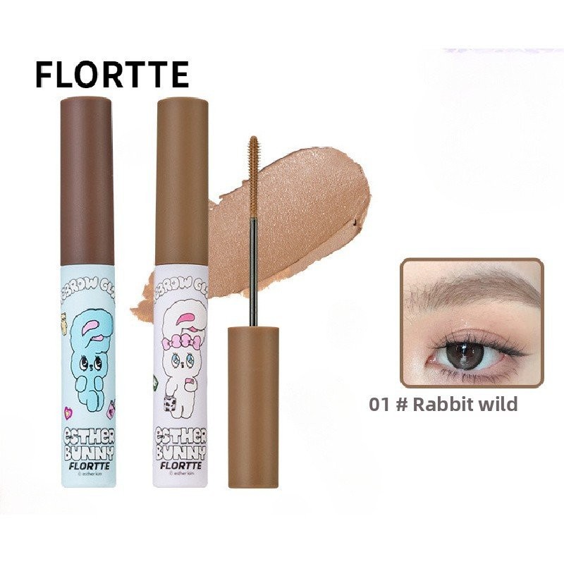 Kem nhuộm lông mày FLORTTE cho nhuộm lông mày hoang dã lâu dài NS7V