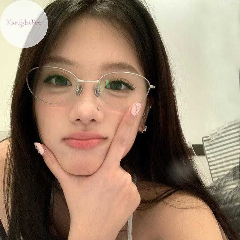 K2nightFee Phong Cách Thời Trang Nam Kính Chống Nắng Hình Bầu Dục Kính Mát Chống Phản Quang Nữ Y2K Kính Du Lịch Thời Trang Cho Nữ VN