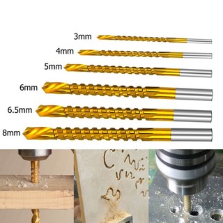 [Fuxin] Bộ mũi khoan coban 3 mũi khoan trục vít hệ mét tổng hợp HSS 3-8mm