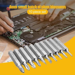 [Fuxin] Bộ tuốc nơ vít nhỏ 4mm Chiều dài 28mm cho tuốc nơ vít chữ thập có rãnh Torx