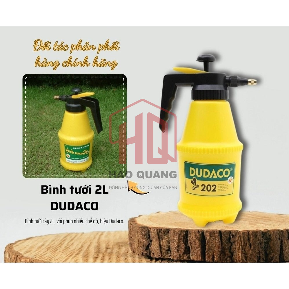 Bình Tưới Cây Phun Sương Đa Năng DUDACO 2L – Màu Vàng, Nhiều Chế Độ Phun Tiện Lợi